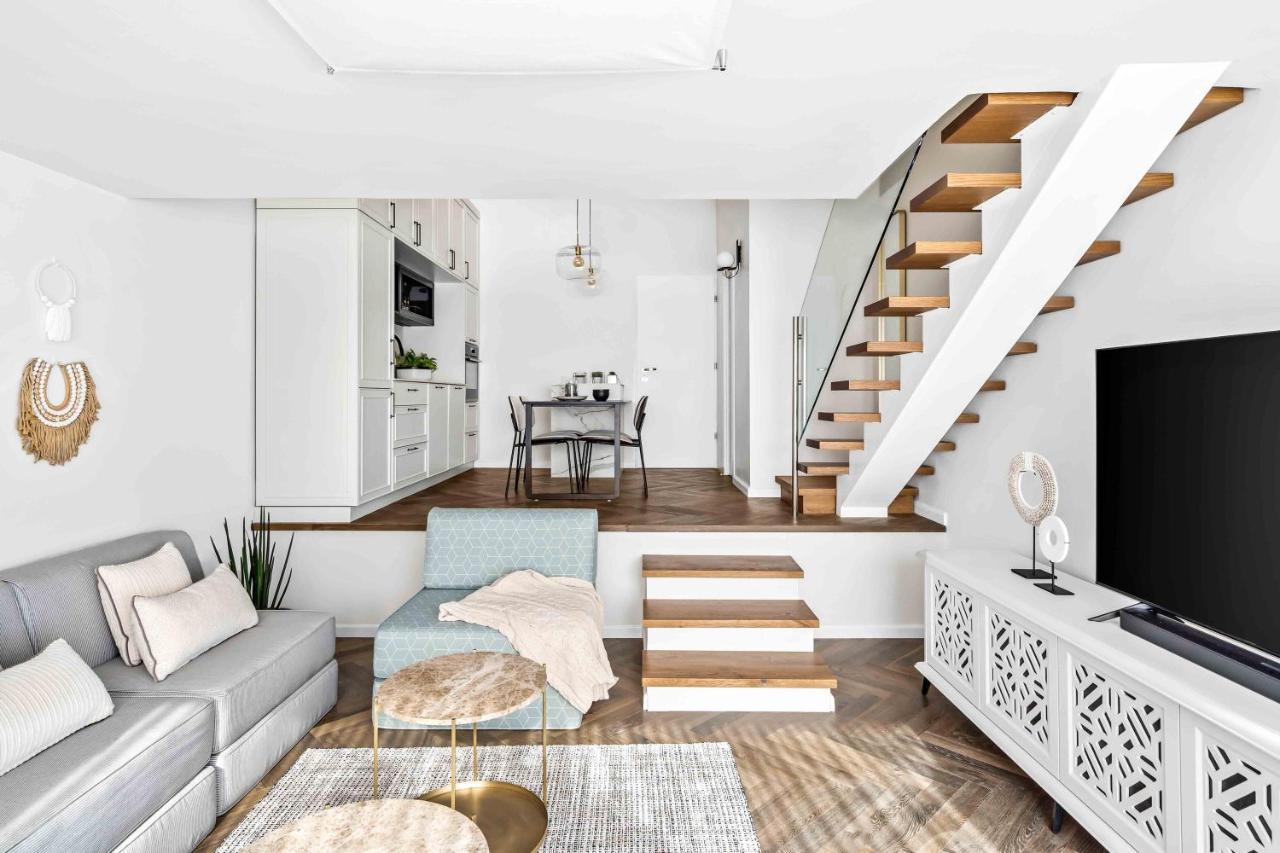 Elegant Duplex With Parking By Beachfront Stay Herzelia Eksteriør billede
